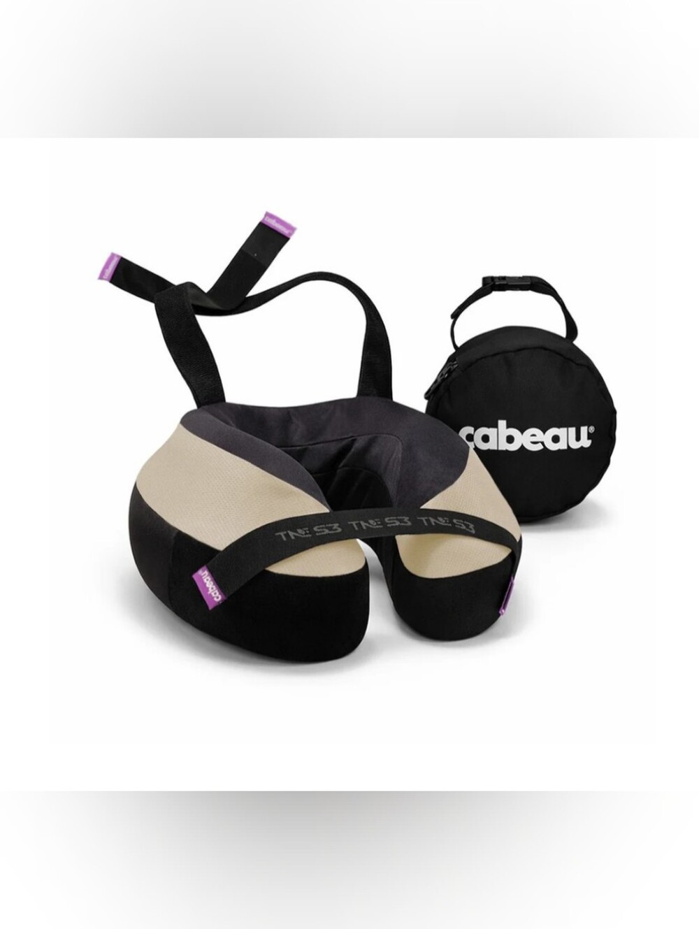 Cabeau The Neck's Evolution S3® (TNE) Neck Pillow - Cairo (Tan)